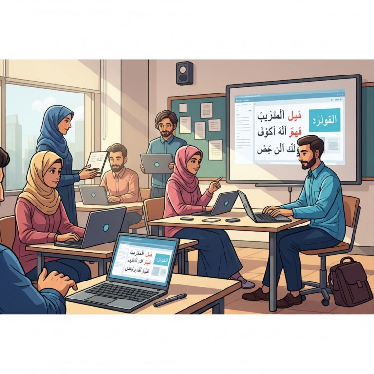 Meningkatkan Pembelajaran Bahasa Arab melalui Pelatihan Guru Berbasis Teknologi
